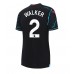 Manchester City Kyle Walker #2 Tredje matchtröja Dam 2023-24 Kortärmad Billigt